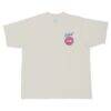 Detroit Pistons Stadium Essentials Wall Script Boxy T-Shirt - Cream - Side View
