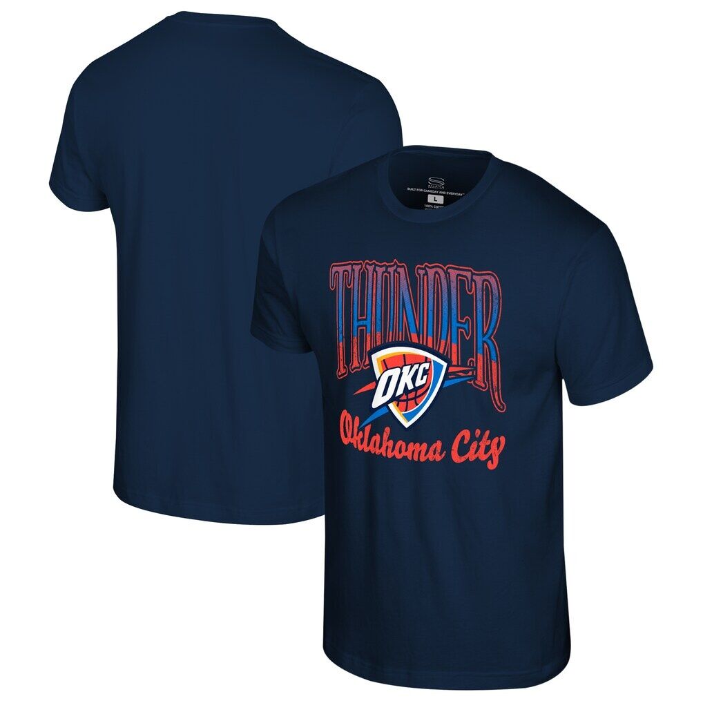 Oklahoma City Thunder Stadium Essentials Unisex Sky High T-Shirt