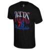 Philadelphia 76ers Stadium Essentials Unisex Sky High T-Shirt - Black - Side View