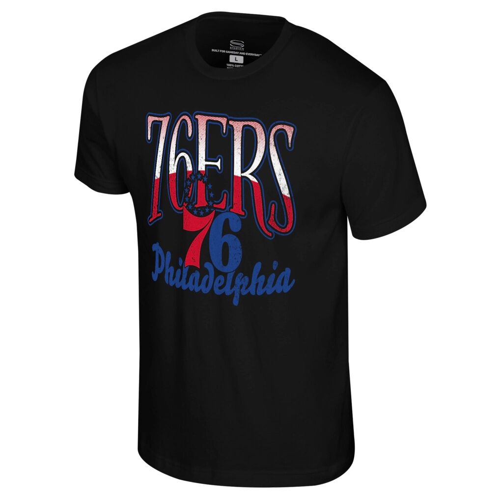 Philadelphia 76ers Stadium Essentials Unisex Sky High T-Shirt
