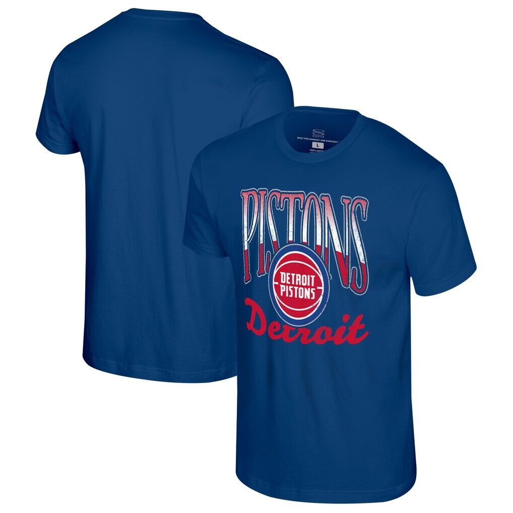 Detroit Pistons Stadium Essentials Unisex Sky High T-Shirt