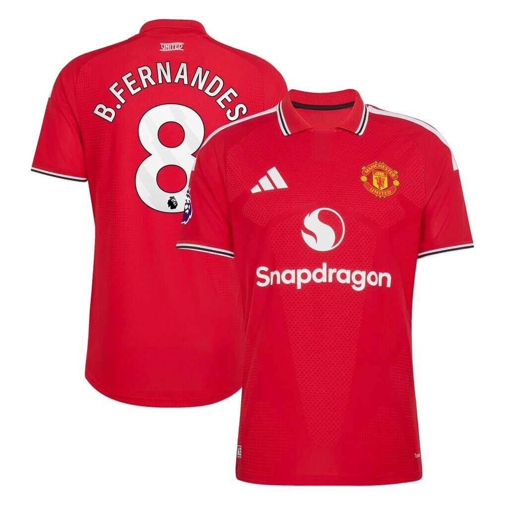 Bruno Fernandes Manchester United adidas 2026/27 Home Authentic Jersey