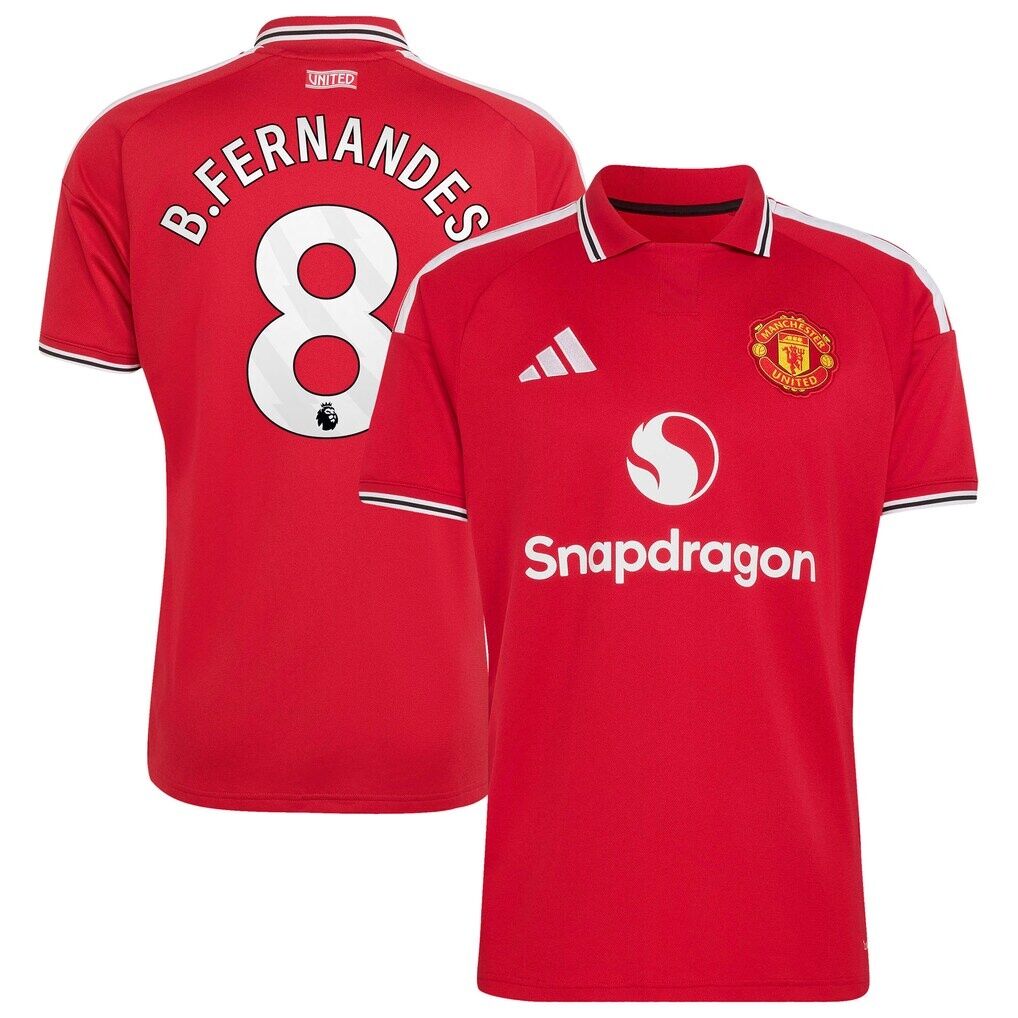 Bruno Fernandes Manchester United adidas 2026/27 Home Replica Jersey