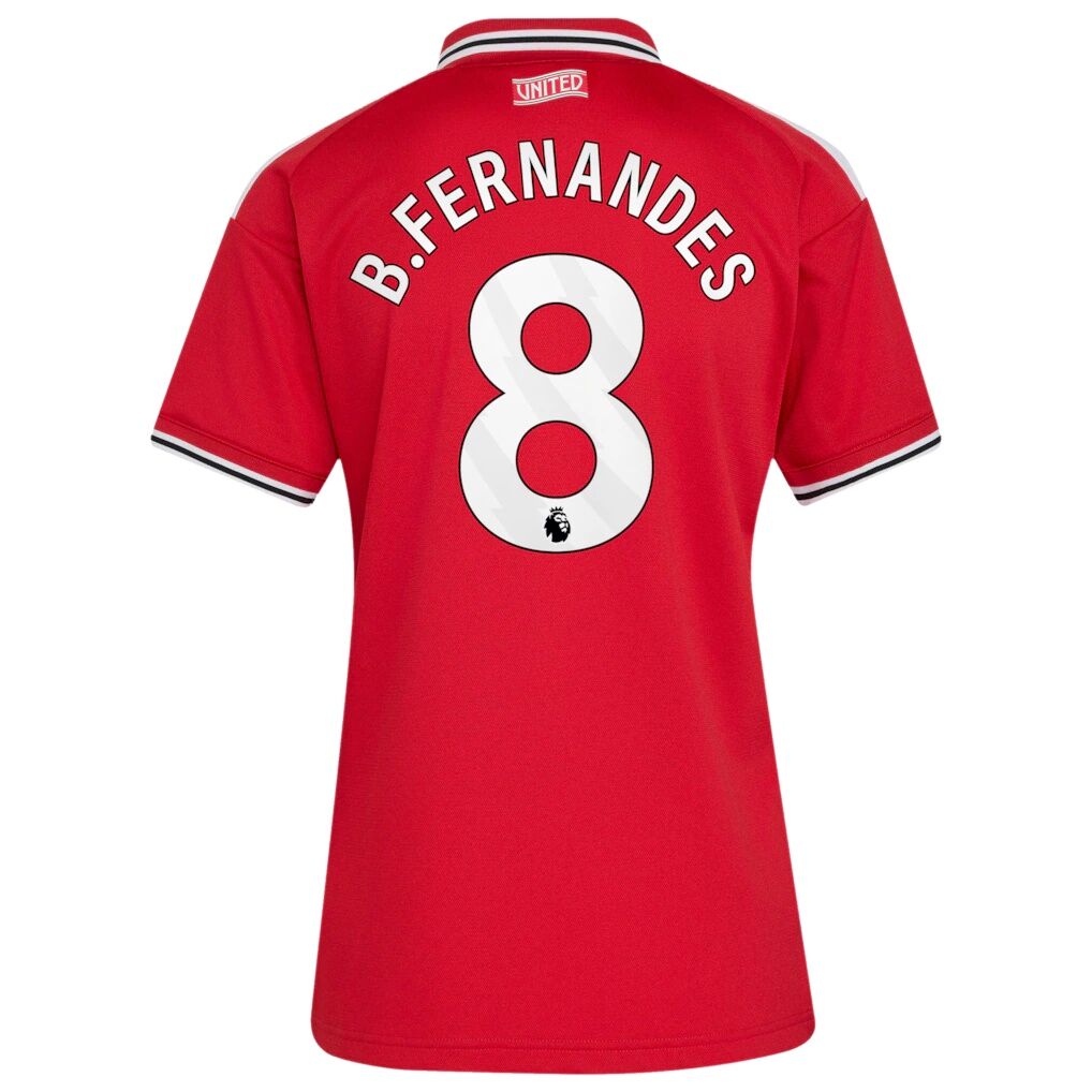 Bruno Fernandes Manchester United adidas Women’s 2026/27 Home Replica Jersey