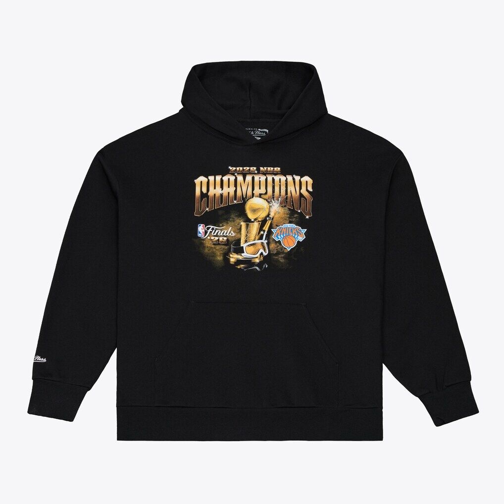 New York Knicks Mitchell & Ness 2026 NBA Finals Champions Hoodie