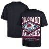 Colorado Avalanche '47 Foundation Heater T-Shirt - Navy - Front View