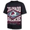 Colorado Avalanche '47 Foundation Heater T-Shirt - Navy - Side View