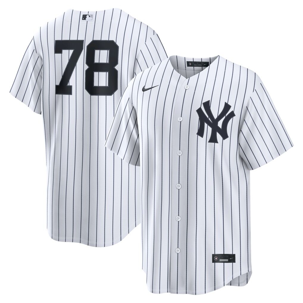Spencer Jones New York Yankees Nike Home Replica Jersey