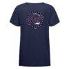 Tampa Bay Rays Levelwear Women's Independence Day Influx Constellation T-Shirt - Navy - Detail View