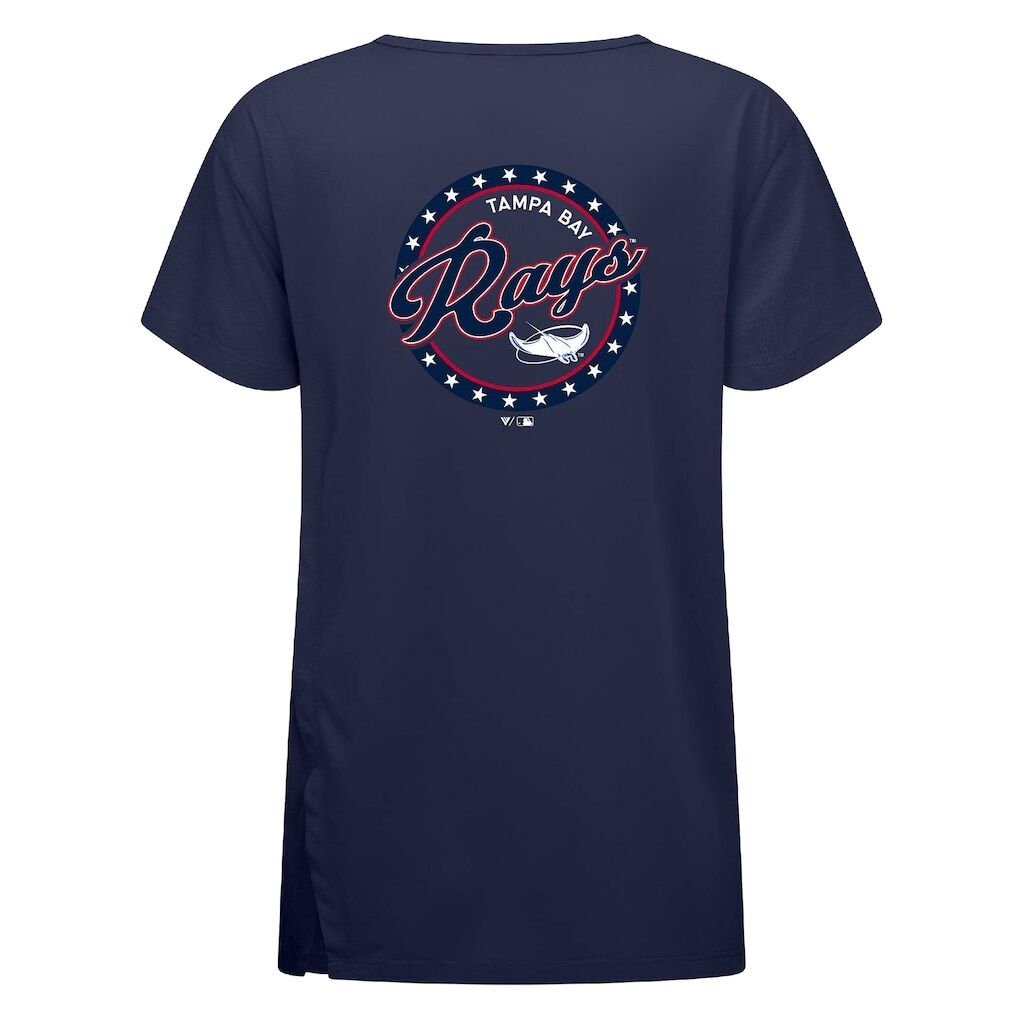 Tampa Bay Rays Levelwear Women's Independence Day Influx Constellation T-Shirt