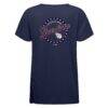 Cleveland Guardians Levelwear Women's Independence Day Influx Constellation T-Shirt - Navy - Detail View