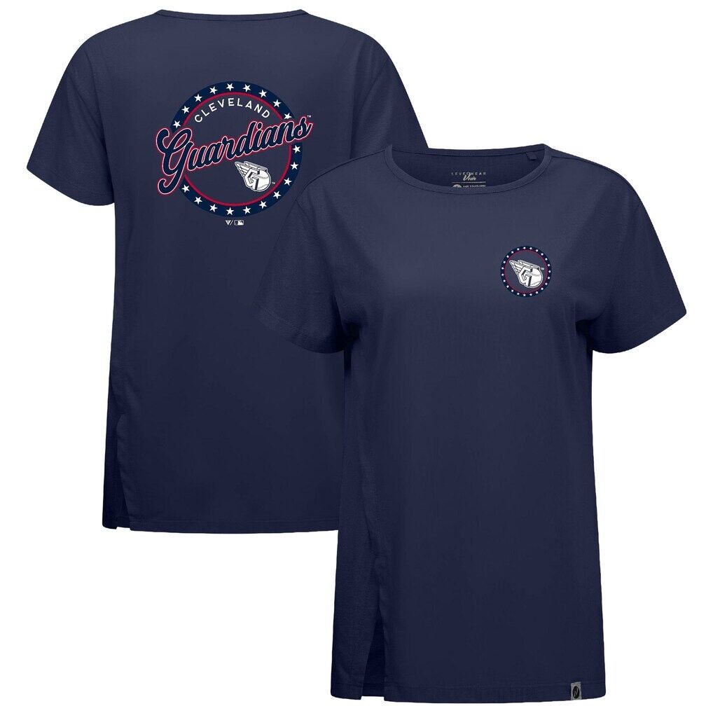 Cleveland Guardians Levelwear Women's Independence Day Influx Constellation T-Shirt