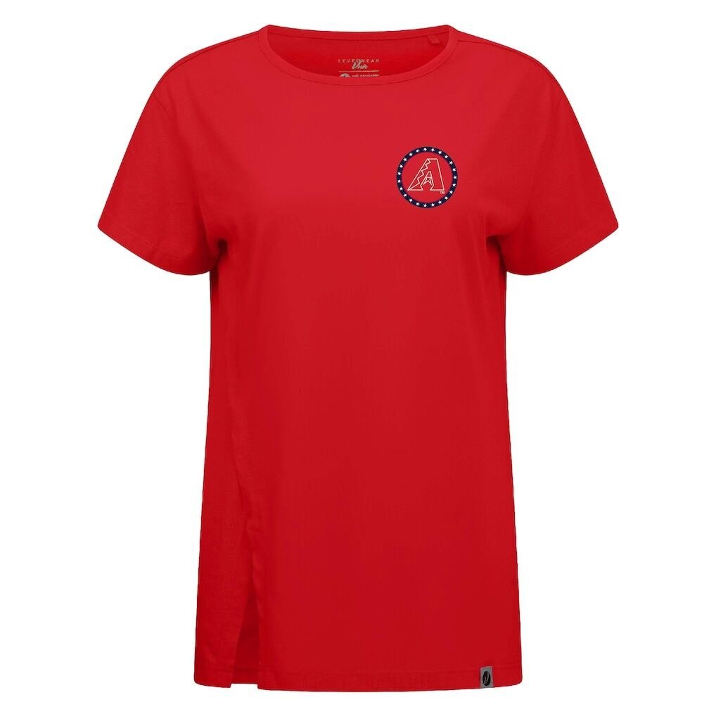 Arizona Diamondbacks Levelwear Women's Independence Day Influx Constellation T-Shirt