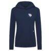 Cleveland Guardians Levelwear Women's Independence Day Relay Governor Hoodie - Navy - Side View