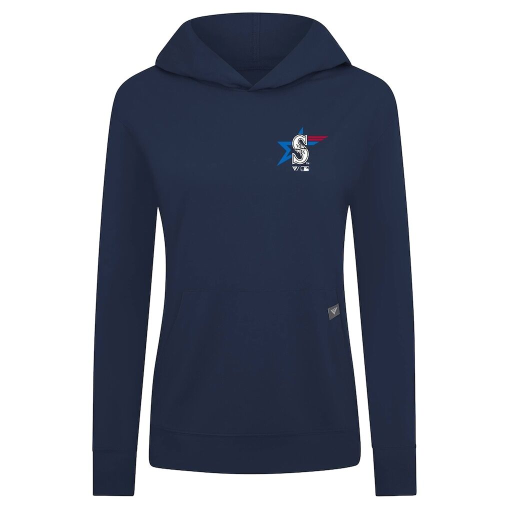 Seattle Mariners Levelwear Women's Independence Day Relay Governor Hoodie