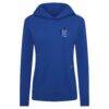 Miami Marlins Levelwear Women's Independence Day Relay Governor Hoodie - Royal - Side View