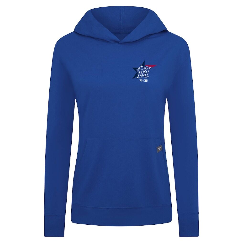 Miami Marlins Levelwear Women's Independence Day Relay Governor Hoodie - Royal
