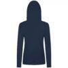 Cincinnati Reds Levelwear Women's Independence Day Relay Governor Hoodie - Navy - Detail View
