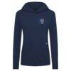 Milwaukee Brewers Levelwear Women's Independence Day Relay Governor Hoodie - Navy - Side View