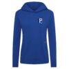 Pittsburgh Pirates Levelwear Women's Independence Day Relay Governor Hoodie - Royal - Side View