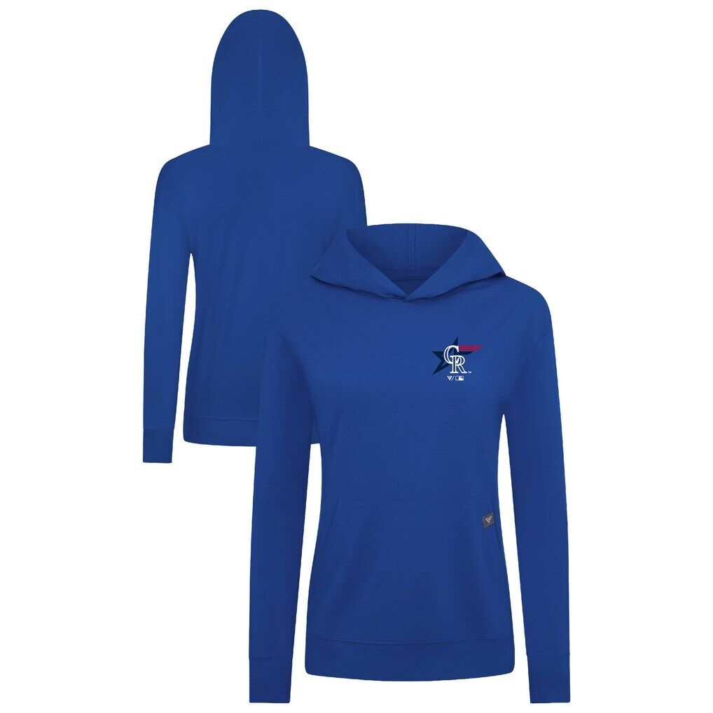 Colorado Rockies Levelwear Women's Independence Day Relay Governor Hoodie - Royal