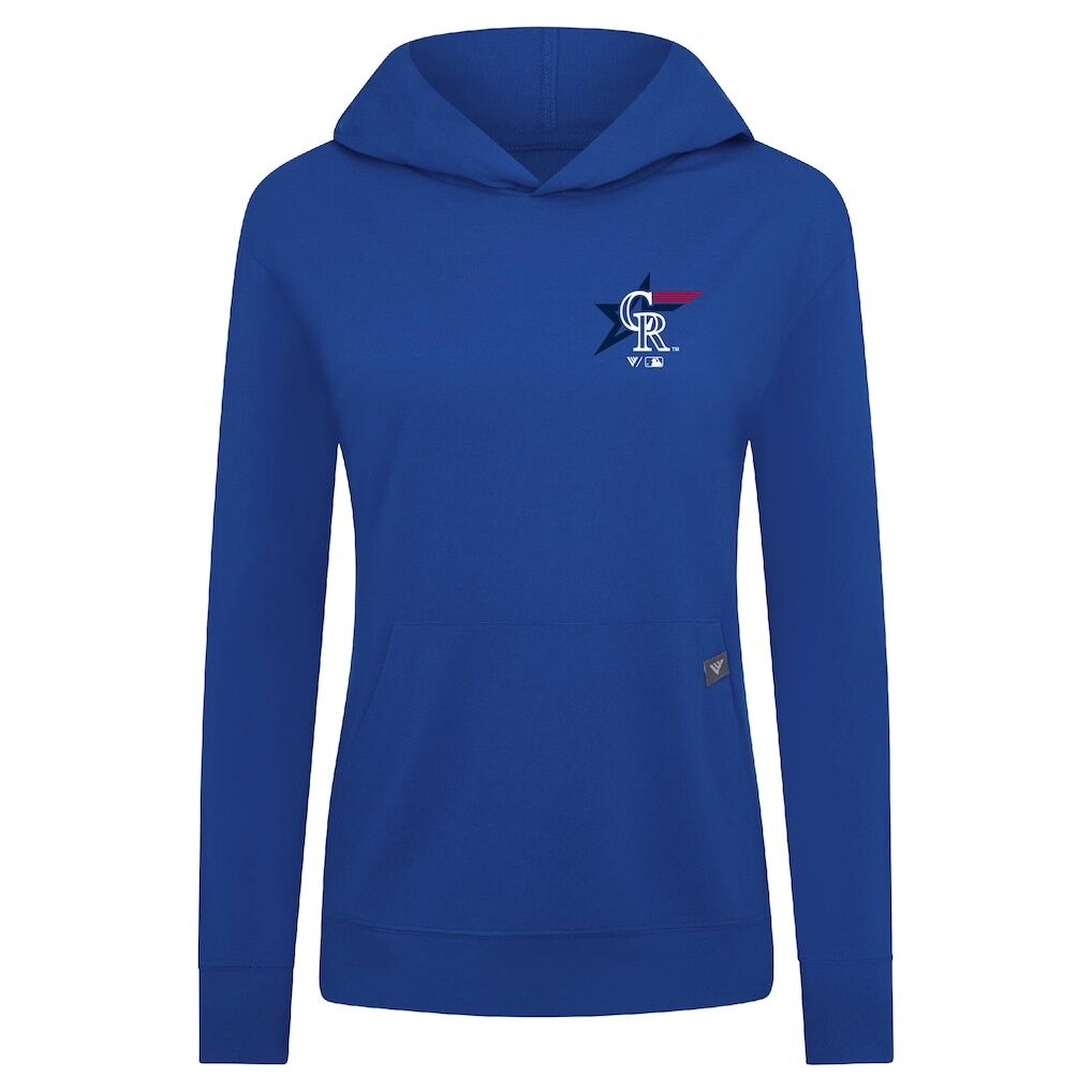 Colorado Rockies Levelwear Women's Independence Day Relay Governor Hoodie - Royal