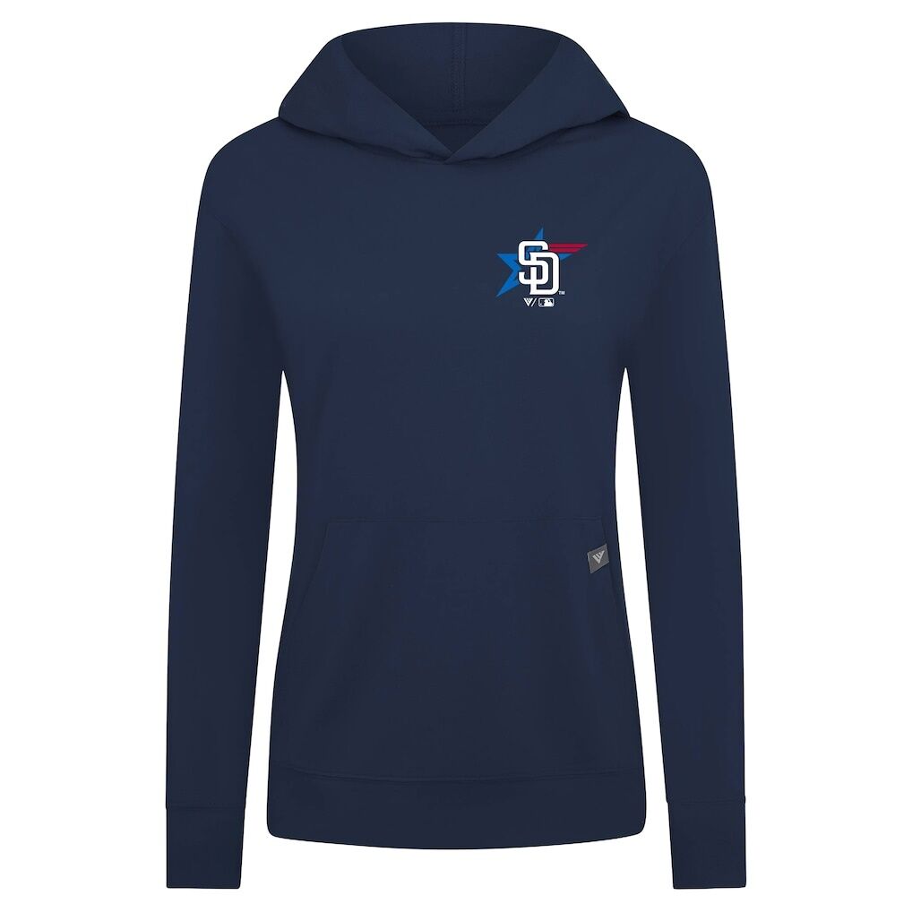 San Diego Padres Levelwear Women's Independence Day Relay Governor Hoodie