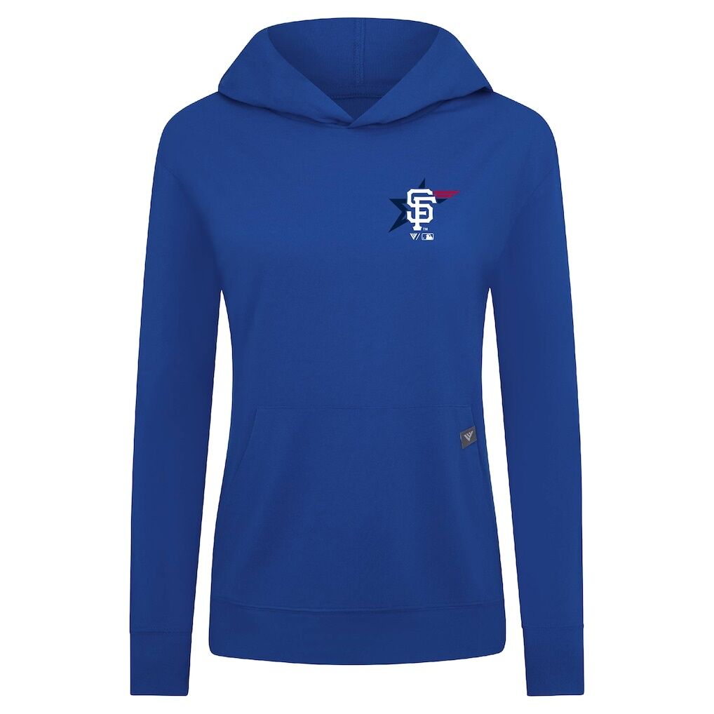 San Francisco Giants Levelwear Women's Independence Day Relay Governor Hoodie - Royal