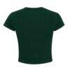 Milwaukee Bucks Hype and Vice Women's Small Logo Cropped Baby T-Shirt - - Detail View