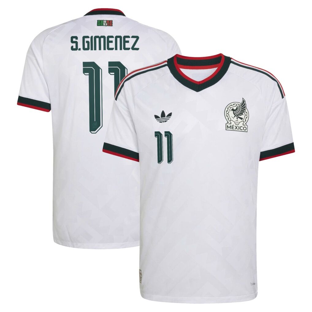 Santiago Gimenez Mexico National Team adidas 2026  Away On-Field Authentic Jersey