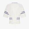 Houston Astros Off Season x MLB Women's Lace-Back T-Shirt - White - Side View