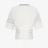 Chicago Cubs Off Season x MLB Women's Lace-Back T-Shirt - White - Side View