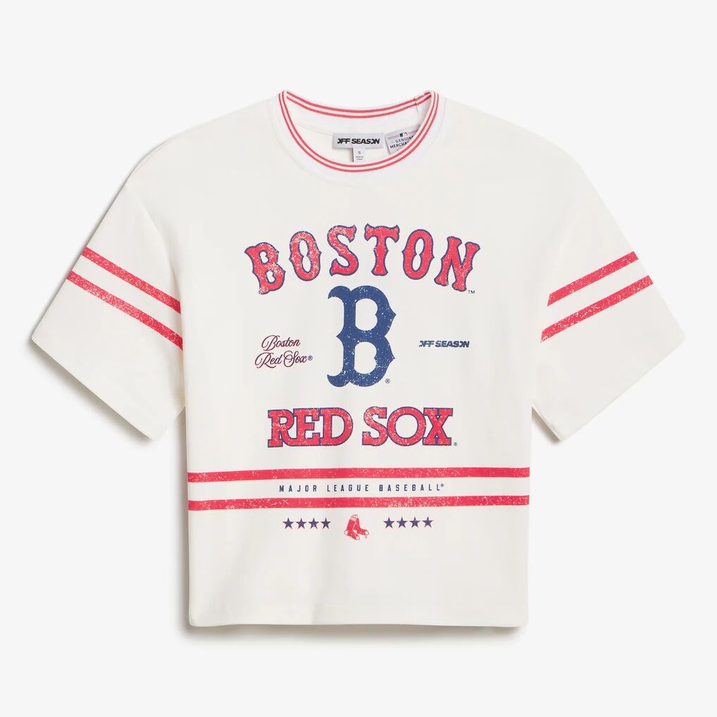 Boston Red Sox Off Season x MLB Women's Lace-Back T-Shirt