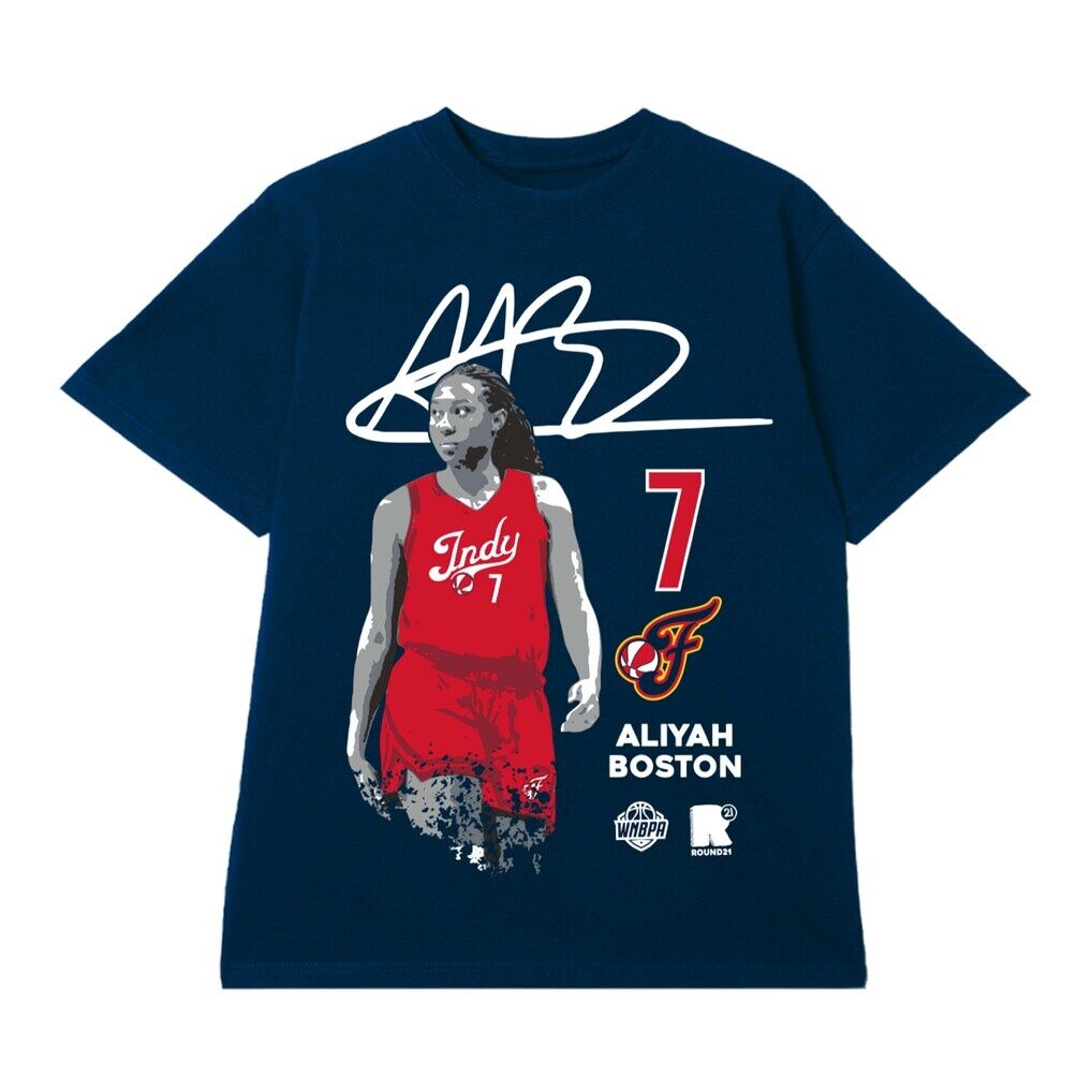 Aliyah Boston Indiana Fever round21 Unisex Player Graphic T-Shirt