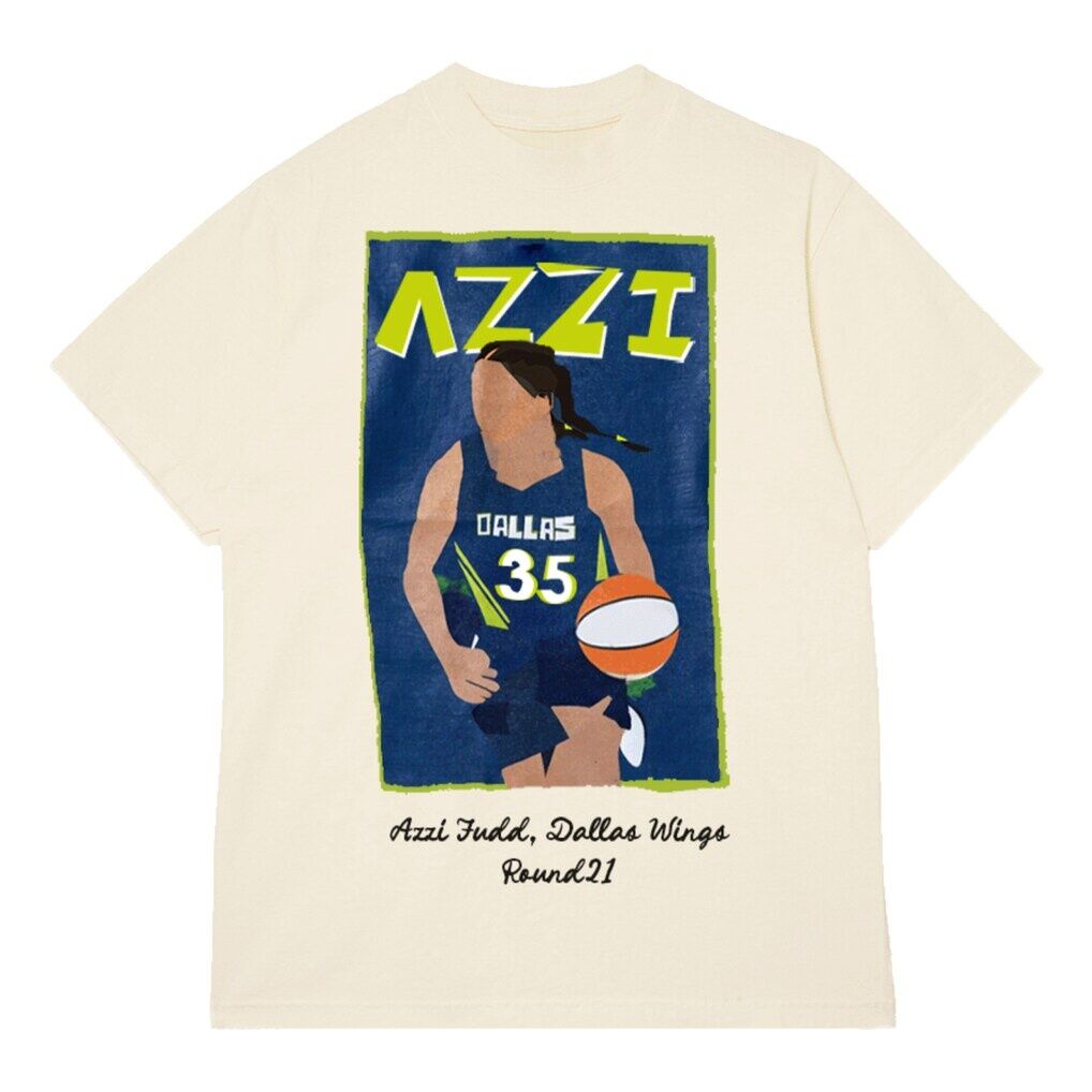 Azzi Fudd Dallas Wings round21 Unisex Draft T-Shirt