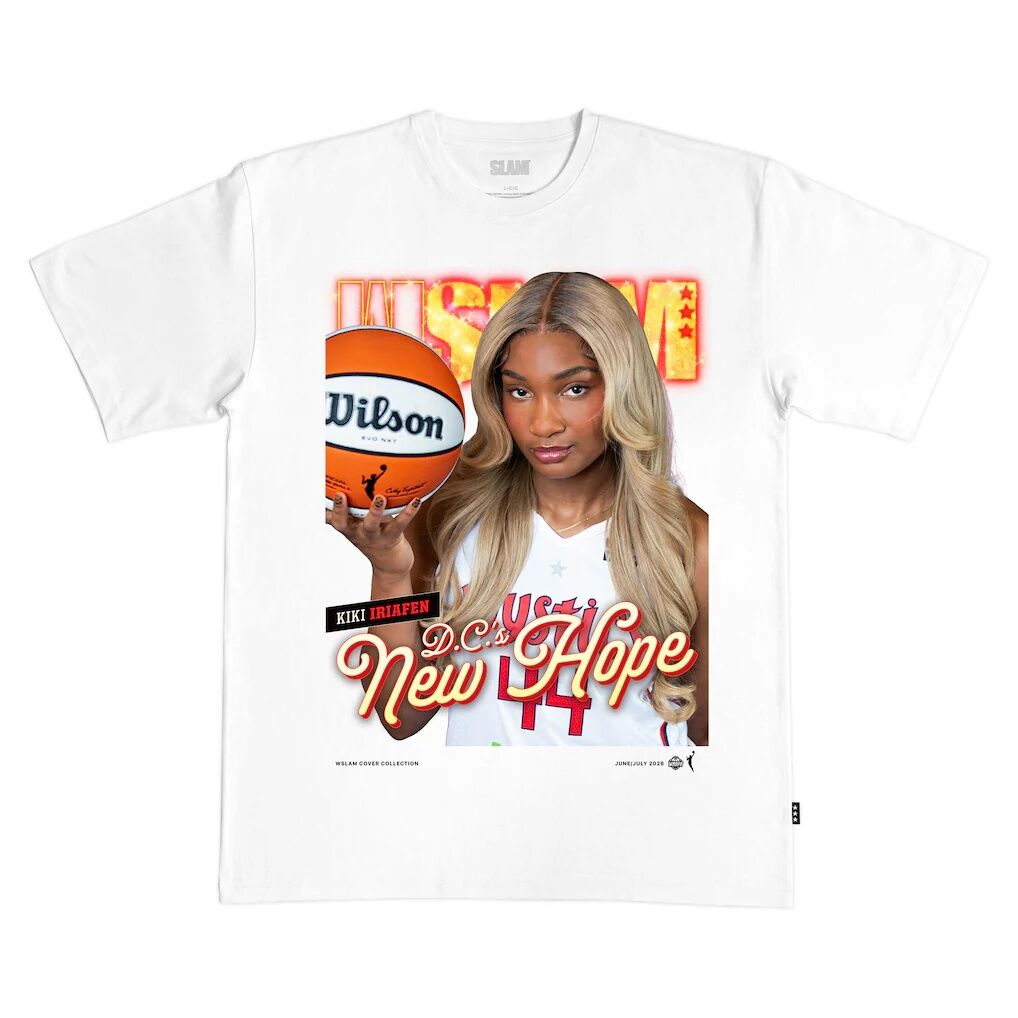 Kiki Iriafen Washington Mystics SLAM Unisex Cover Player T-Shirt