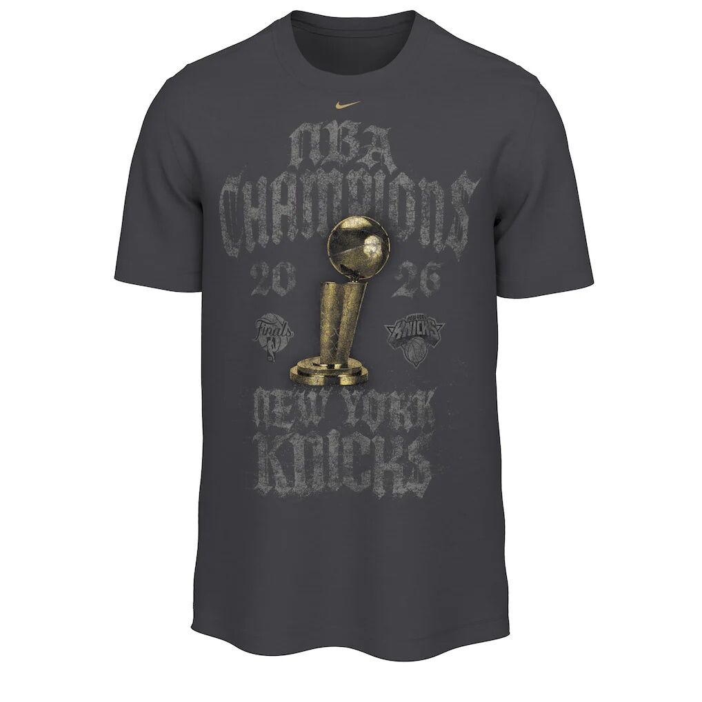 New York Knicks Nike 2026 NBA Finals Champions Limited Edition Locker Room T-Shirt