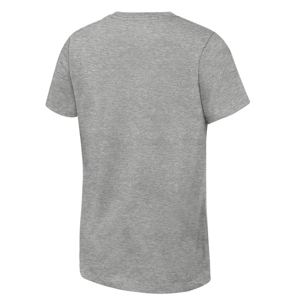 Carolina Hurricanes Fashion7 Girls Youth 2026 Stanley Cup Champions Replica Locker Room T-Shirt - Heather Gray