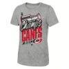 Carolina Hurricanes Fashion7 Girls Youth 2026 Stanley Cup Champions Replica Locker Room T-Shirt - - Side View