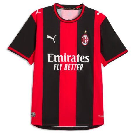 AC Milan Puma 2026/27 Home On-Field Authentic Jersey - - Detail View