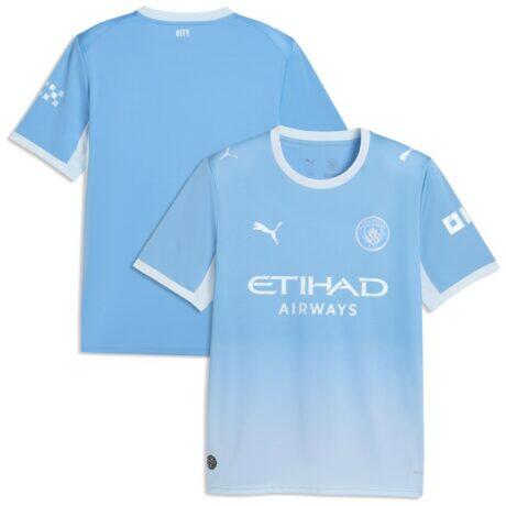 Manchester City Puma 2026/27 Home Replica Jersey - - Front View