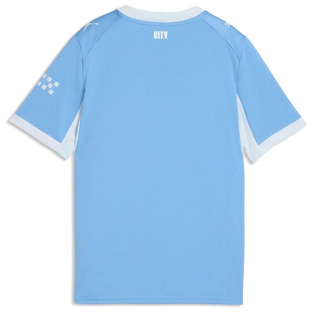 Manchester City Puma Youth 2026/27 Home Replica Jersey – Light Blue