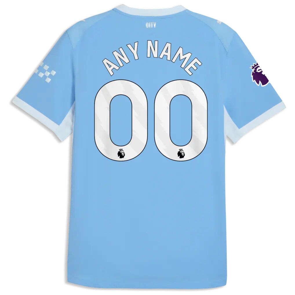 Manchester City Puma 2026/27 Home On-Field Authentic Custom Jersey – Light Blue