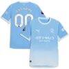 Manchester City Puma 2026/27 Home On-Field Authentic Custom Jersey - - Front View