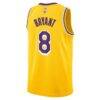 Kobe Bryant Los Angeles Lakers Nike Youth 'Leave A Legacy' Swingman Jersey - Gold - Detail View
