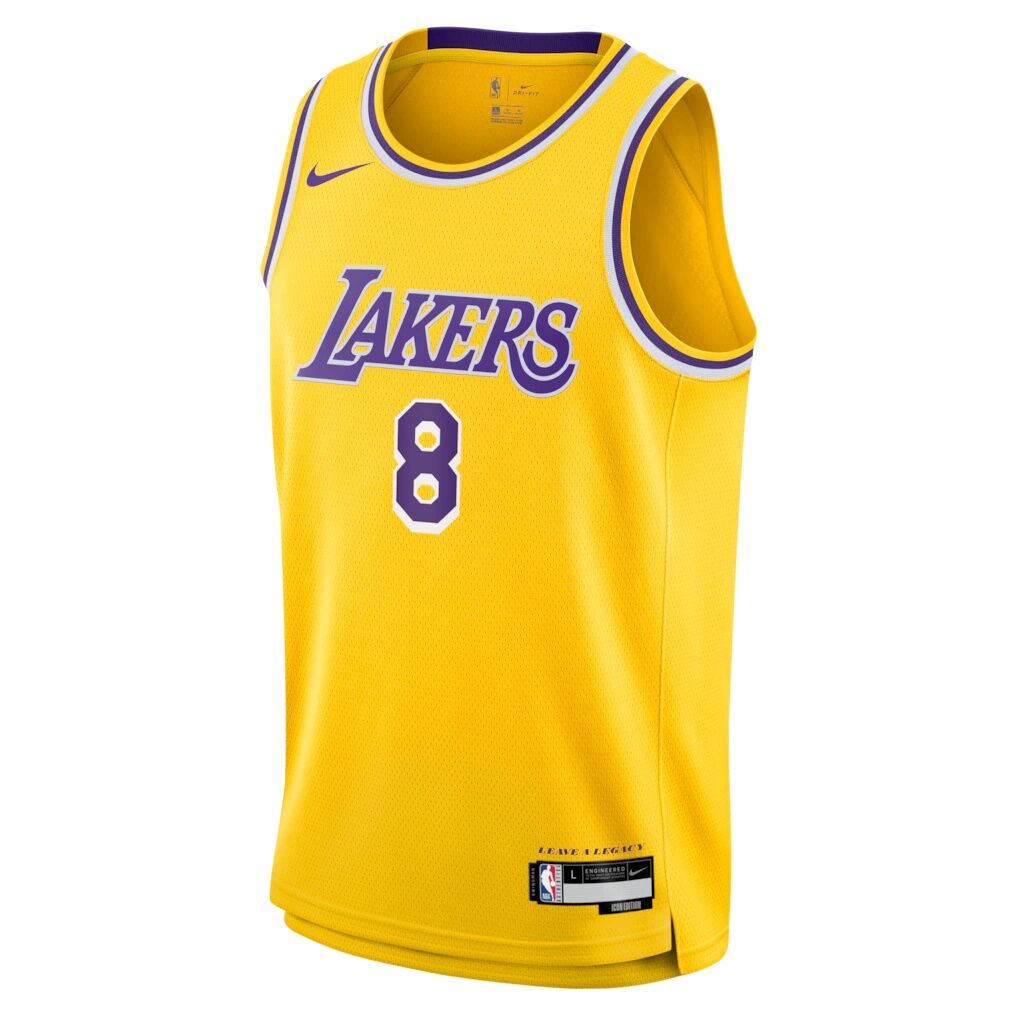 Kobe Bryant Los Angeles Lakers Nike Youth 'Leave A Legacy' Swingman Jersey - Icon Edition