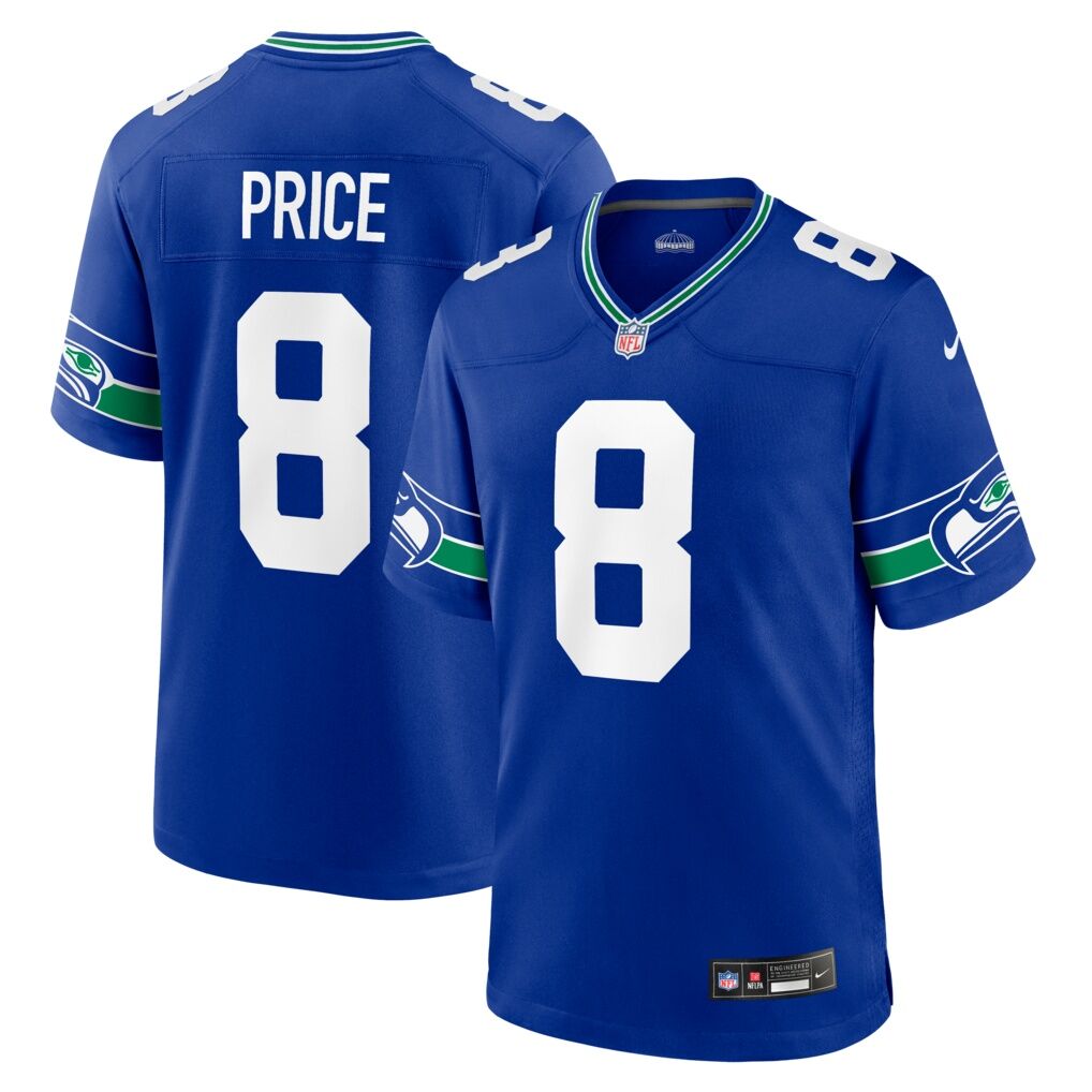 Jadarian Price Seattle Seahawks Nike Alternate Game Jersey - Royal