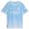 Erling Haaland Manchester City Puma Youth 2026/27 Home Replica Jersey - - Side View