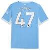 Phil Foden Manchester City Puma 2026/27 Home Replica Jersey - - Detail View