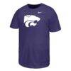 Kansas State Wildcats Nike Youth Logo T-Shirt - Purple - Side View